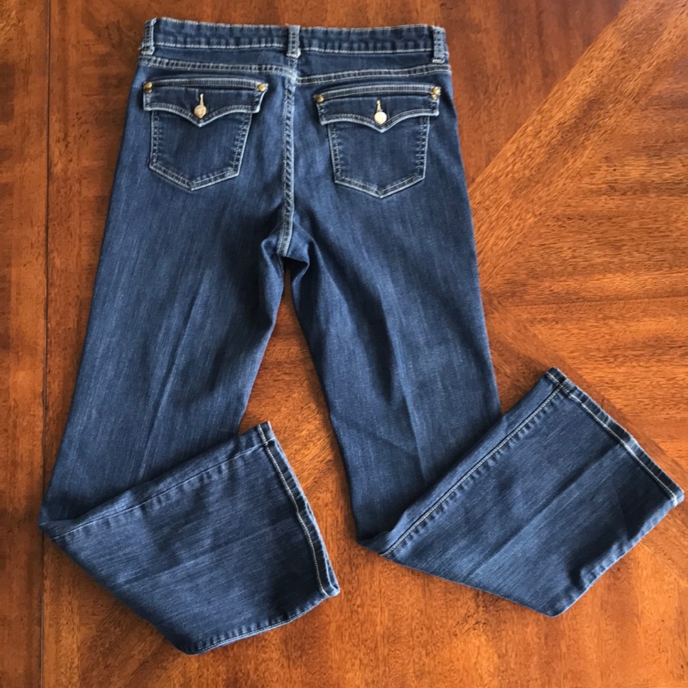 Cache Studded Slightly Boot Cut Jeans Size 10 - image 2